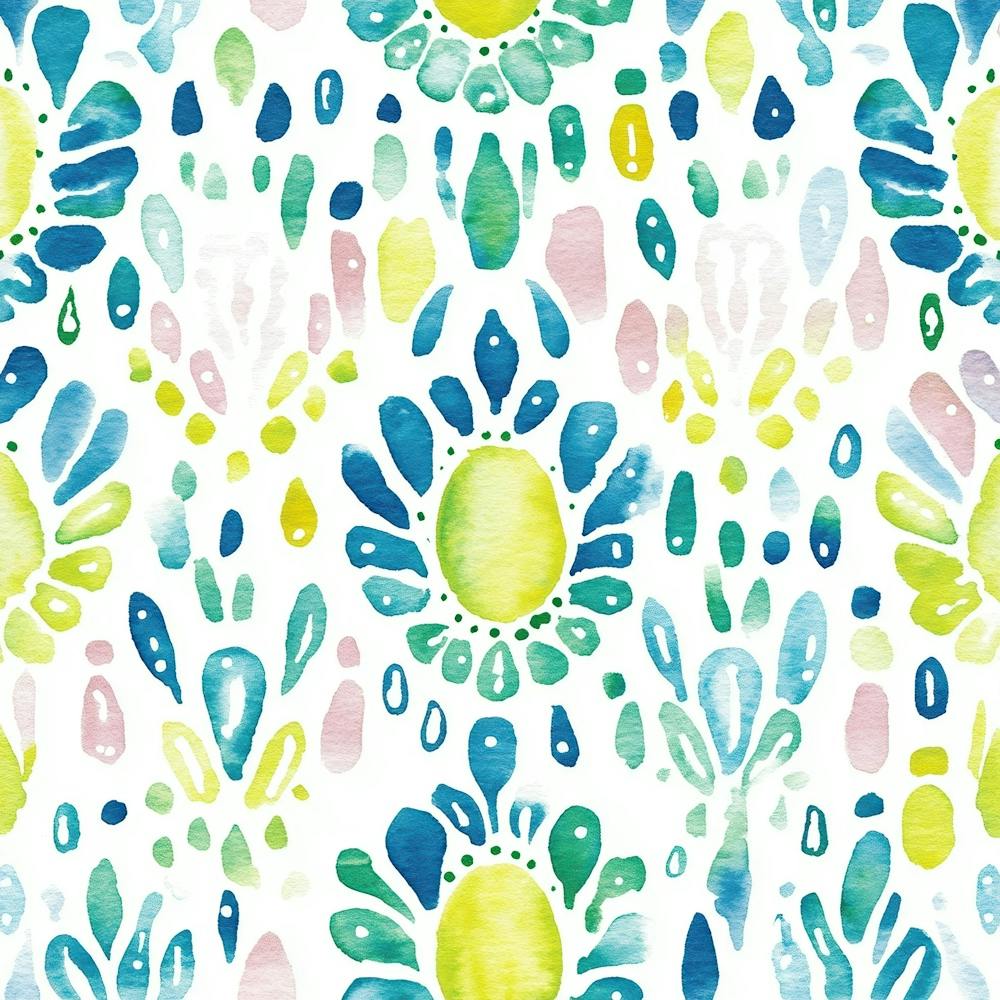 Watercolor Floral Pattern 3