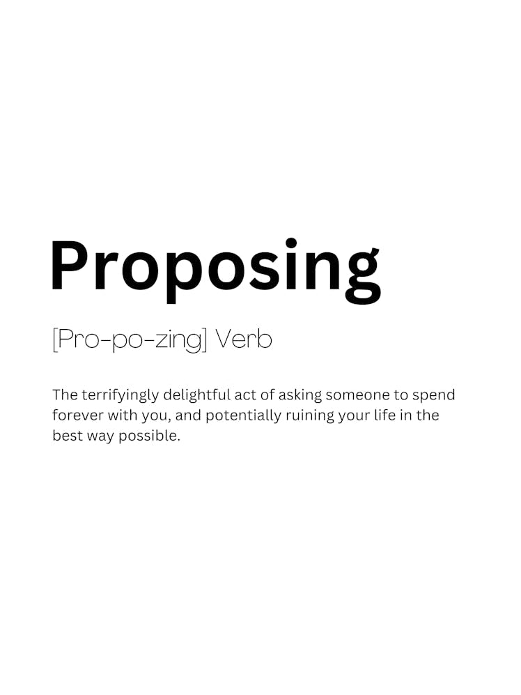 Proposing Definition Meaning 1