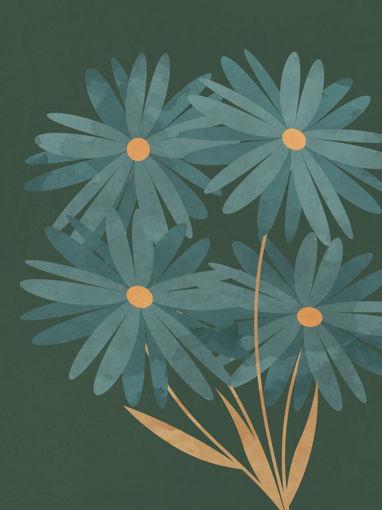 Blue Flowers