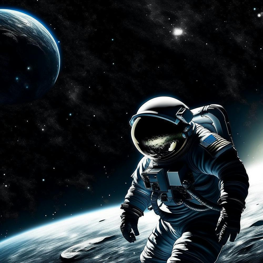 Astronaut In Space