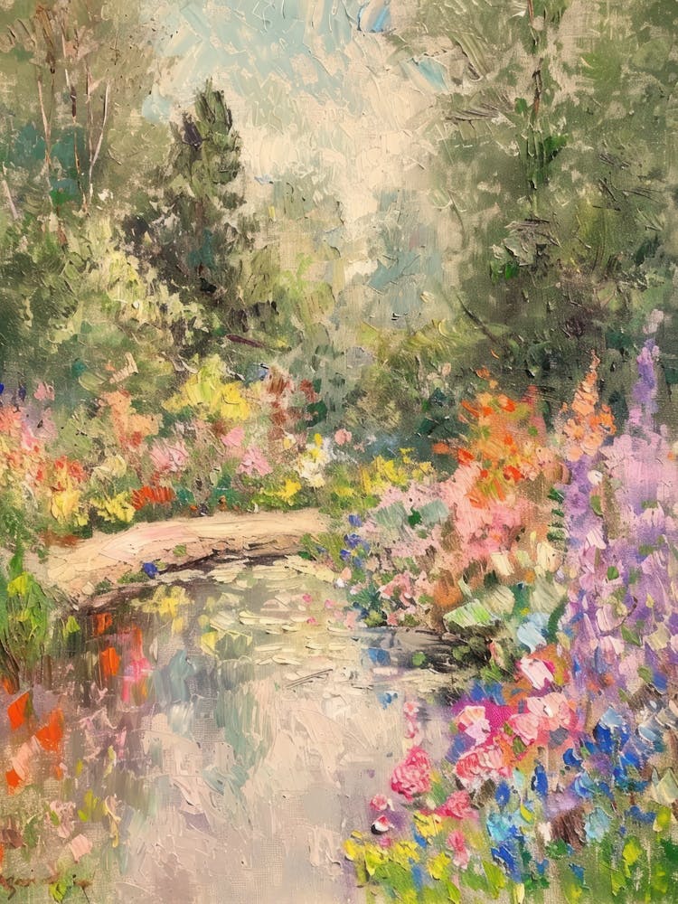 Floral Garden Fairy Pond 4