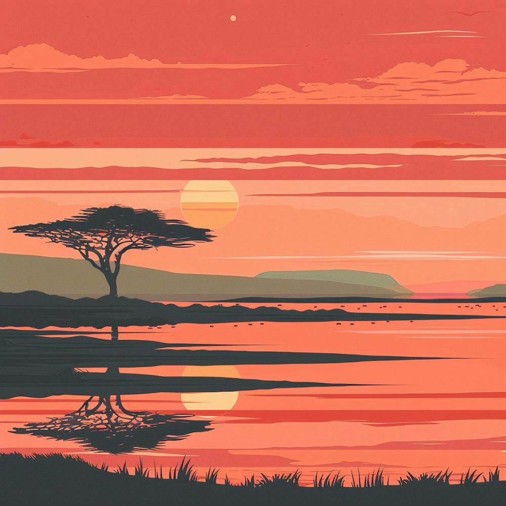 Sunset In Kenya 10