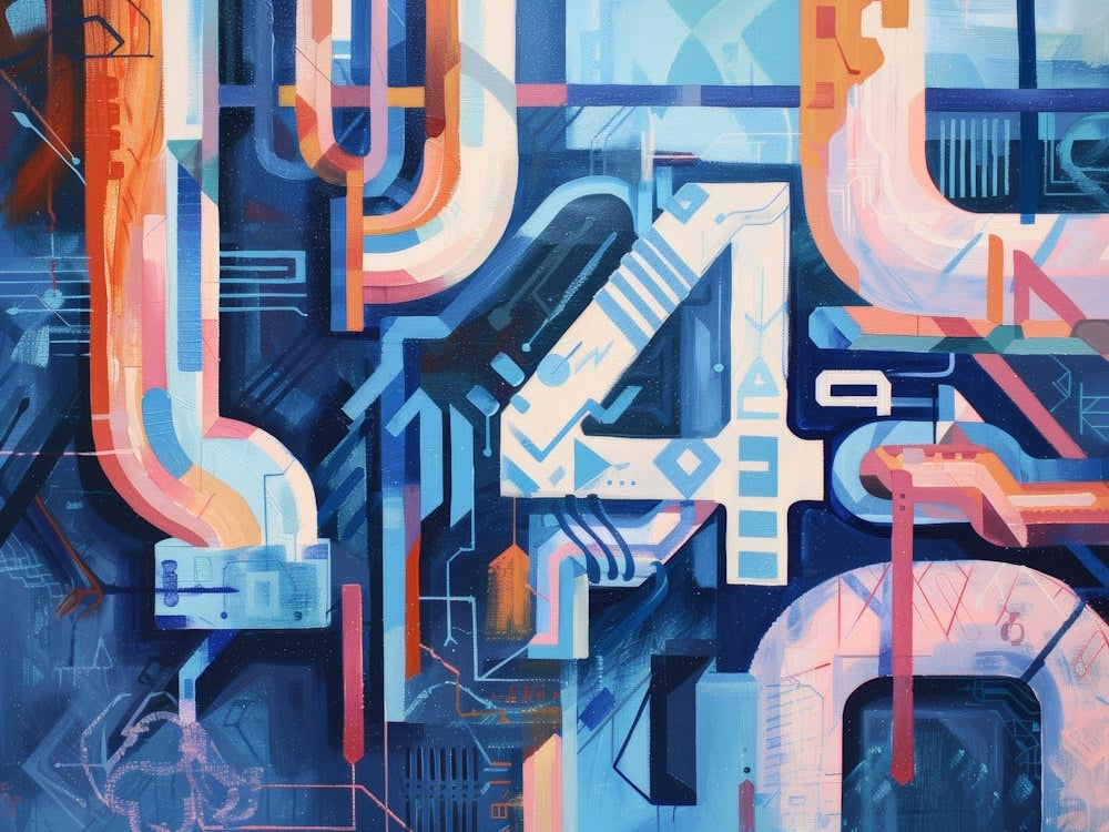 Abstract Abstract Painting 67