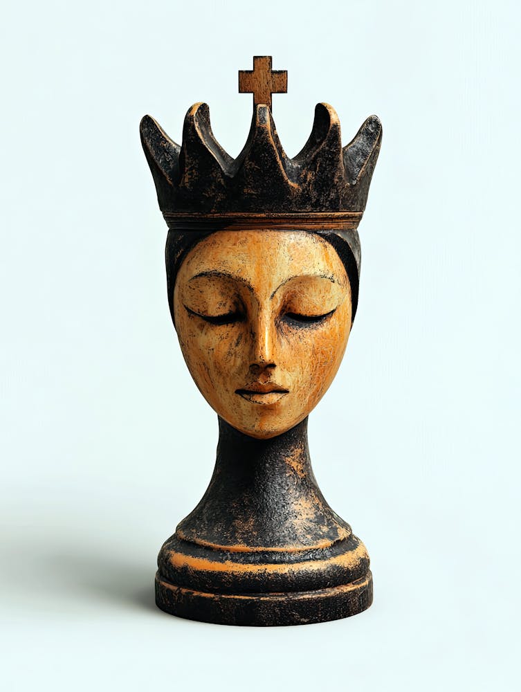 Chess Queen, Viking's Chess, Tafl Game 2