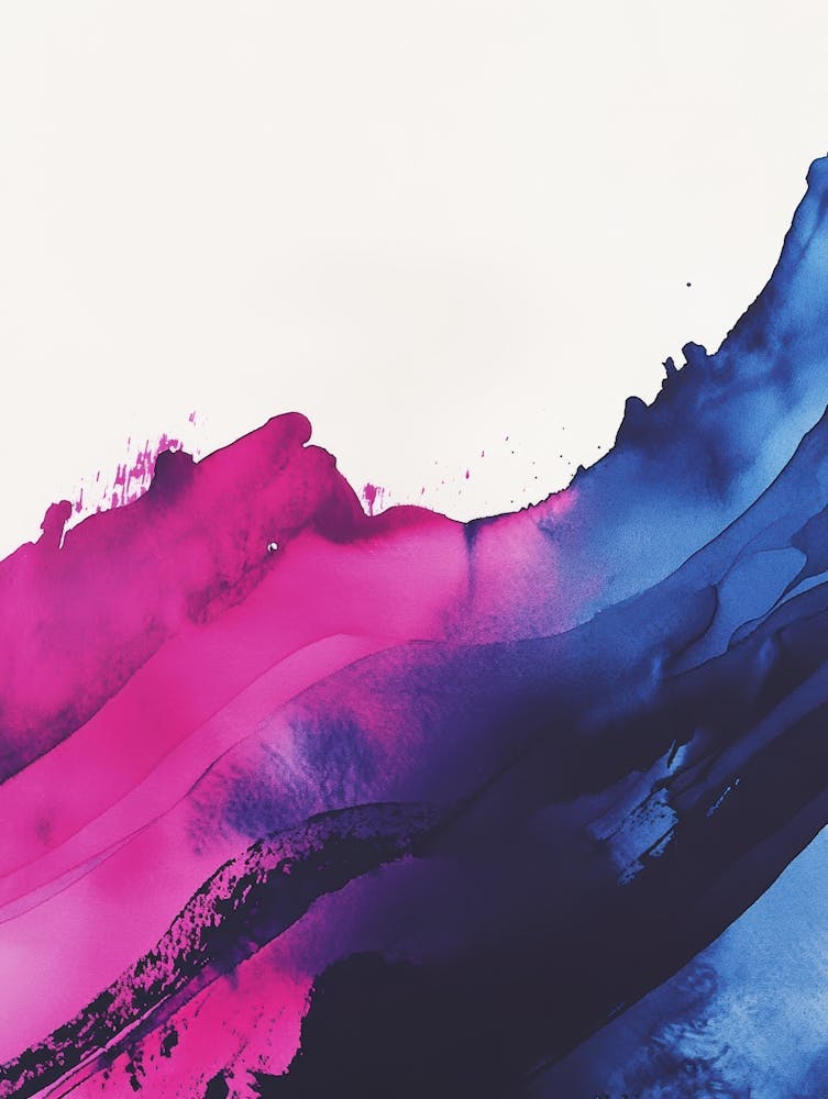 Abstract Watercolor Painting 92