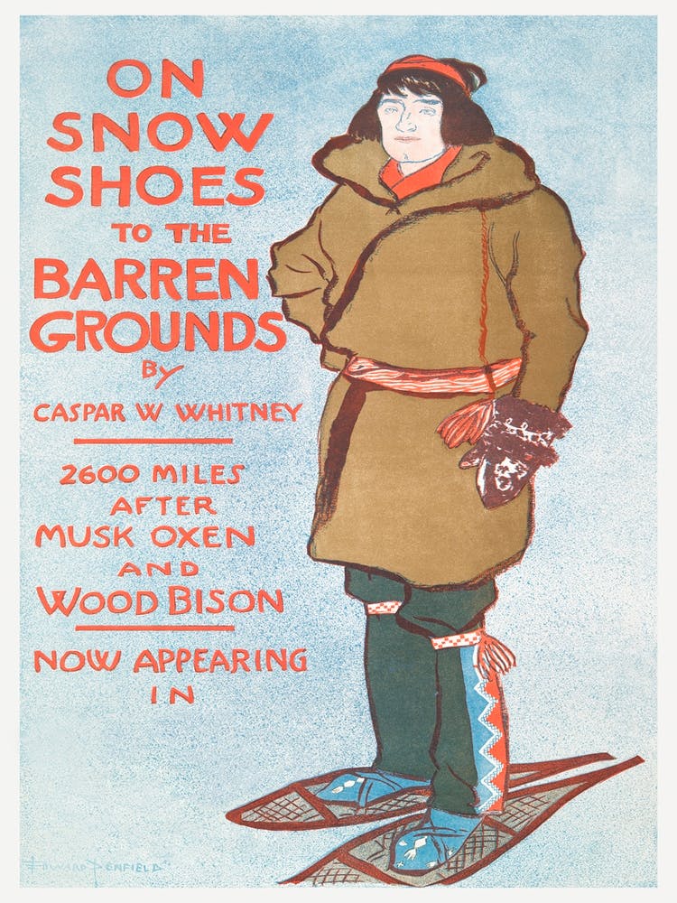 On Snow Shoes To The Barren Grounds By Casper W