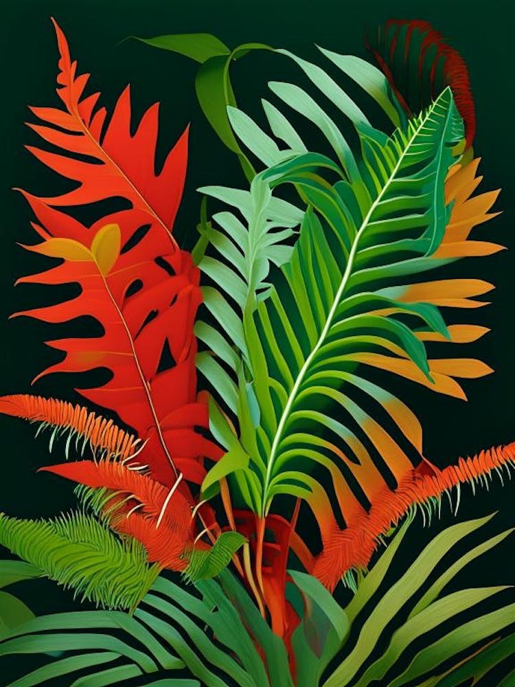 Kangaroo Paw Fern Vibrant