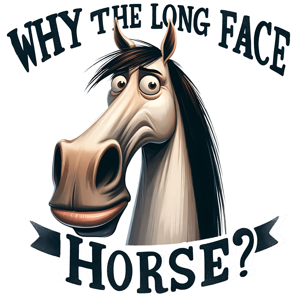 Why The Long Face Horse?