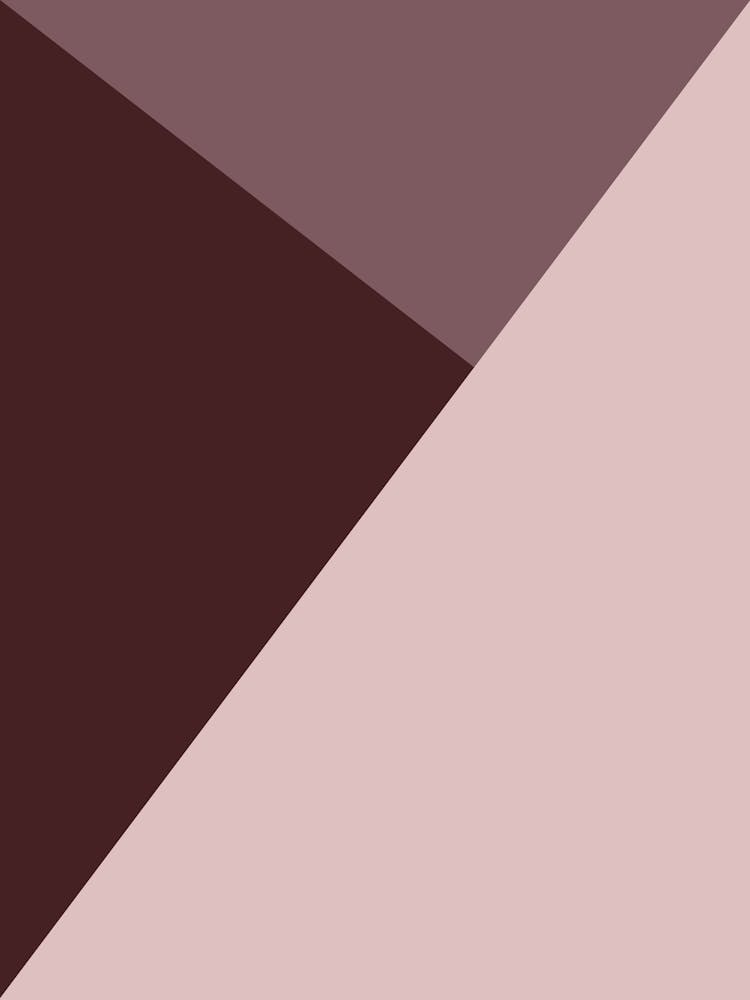 Neutral Brown Boho Colour Block Geometric