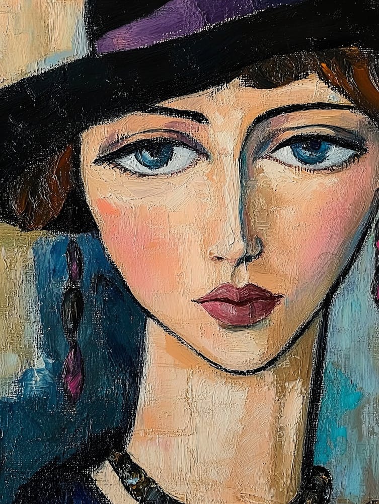 Woman In A Hat 1
