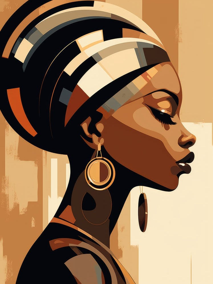 African Woman Portrait 6