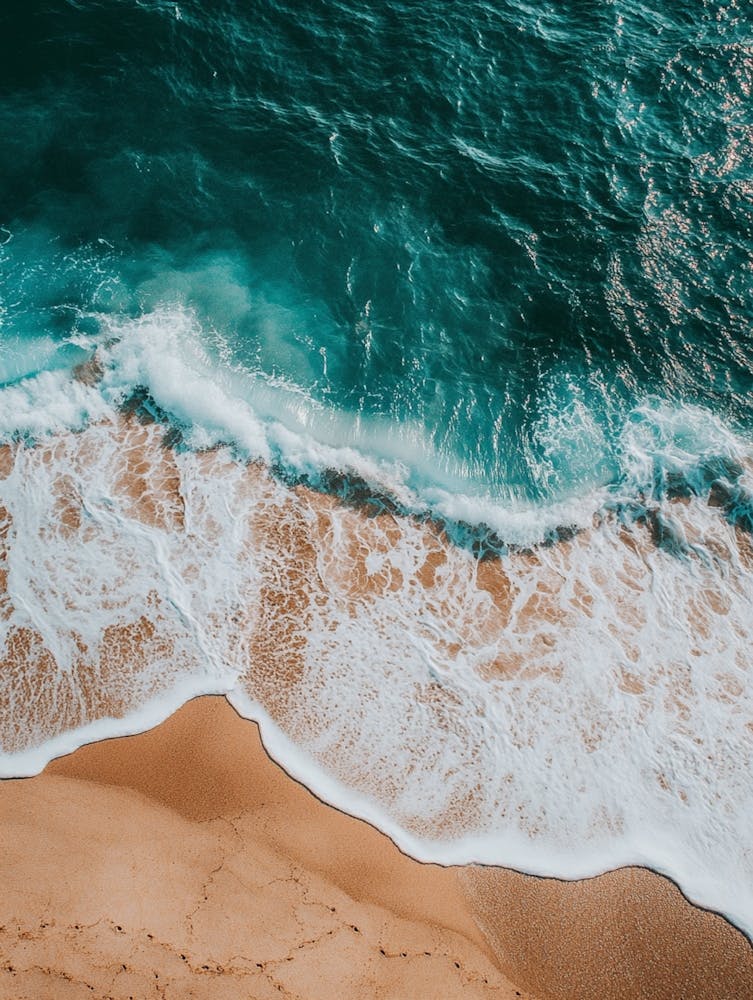 Aerial View Of A Beach 104