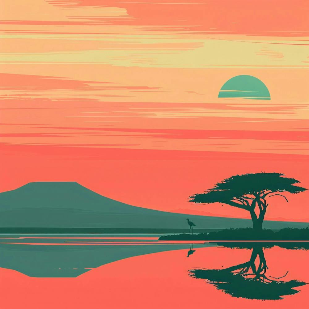 Sunset In Kenya 2