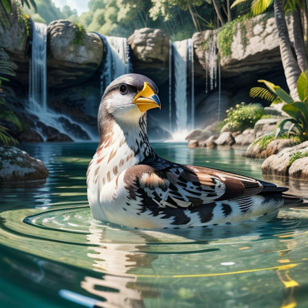 Swimming Bird