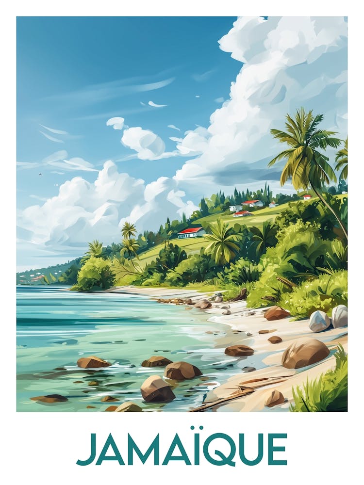 Affiche de voyage Jamaïque 1