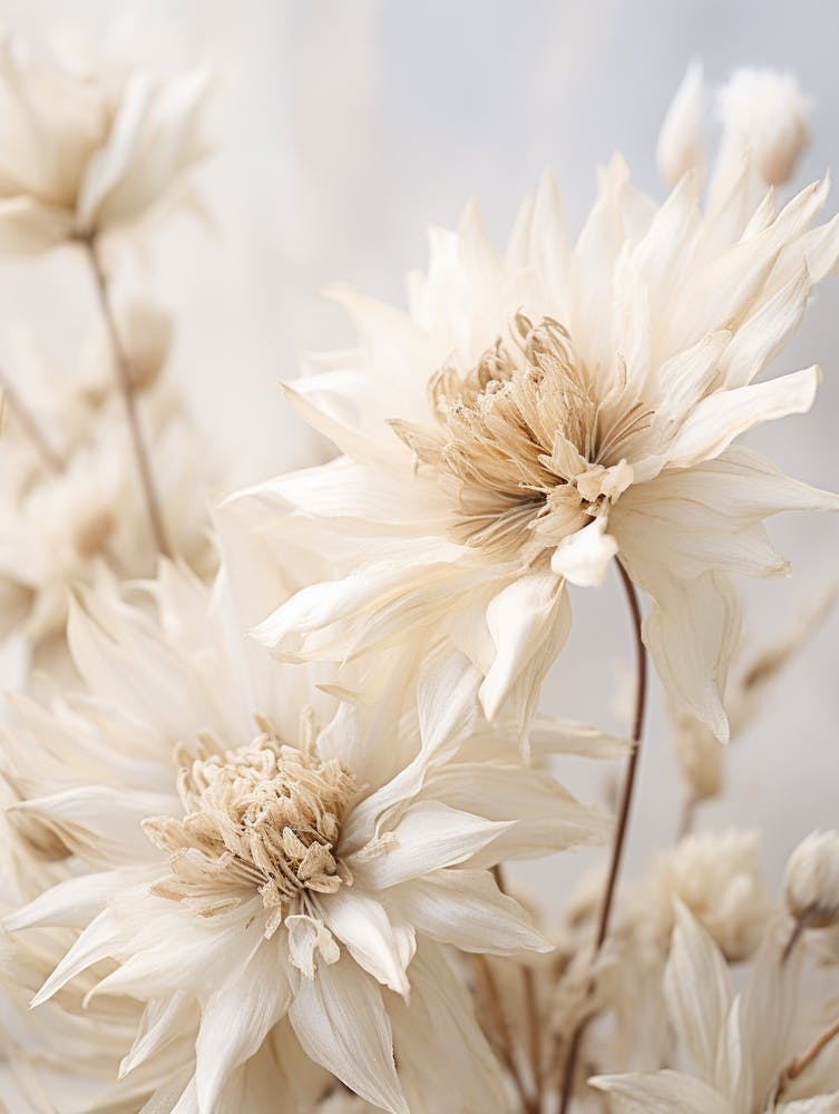 Boho Dried Flowers Edelweiss 1