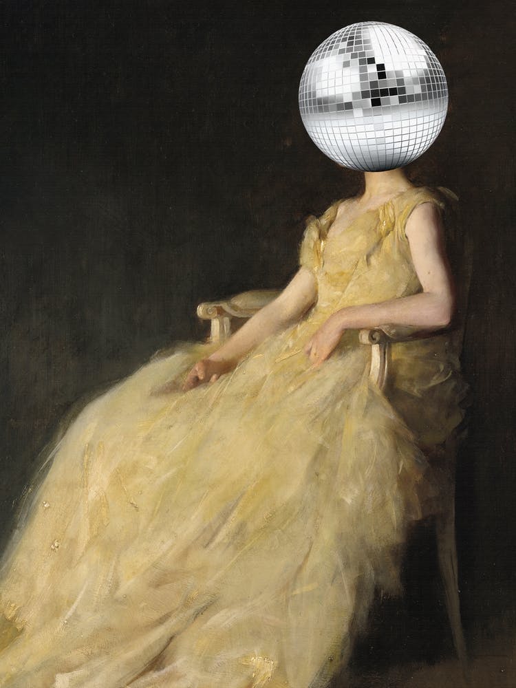 Lady Disco Ball