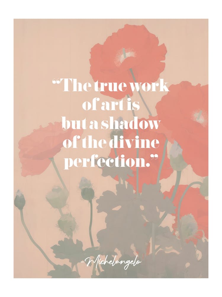 Art Quote By Michelangelo