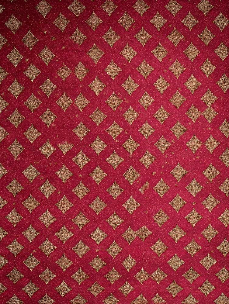 Red And Tan Rug