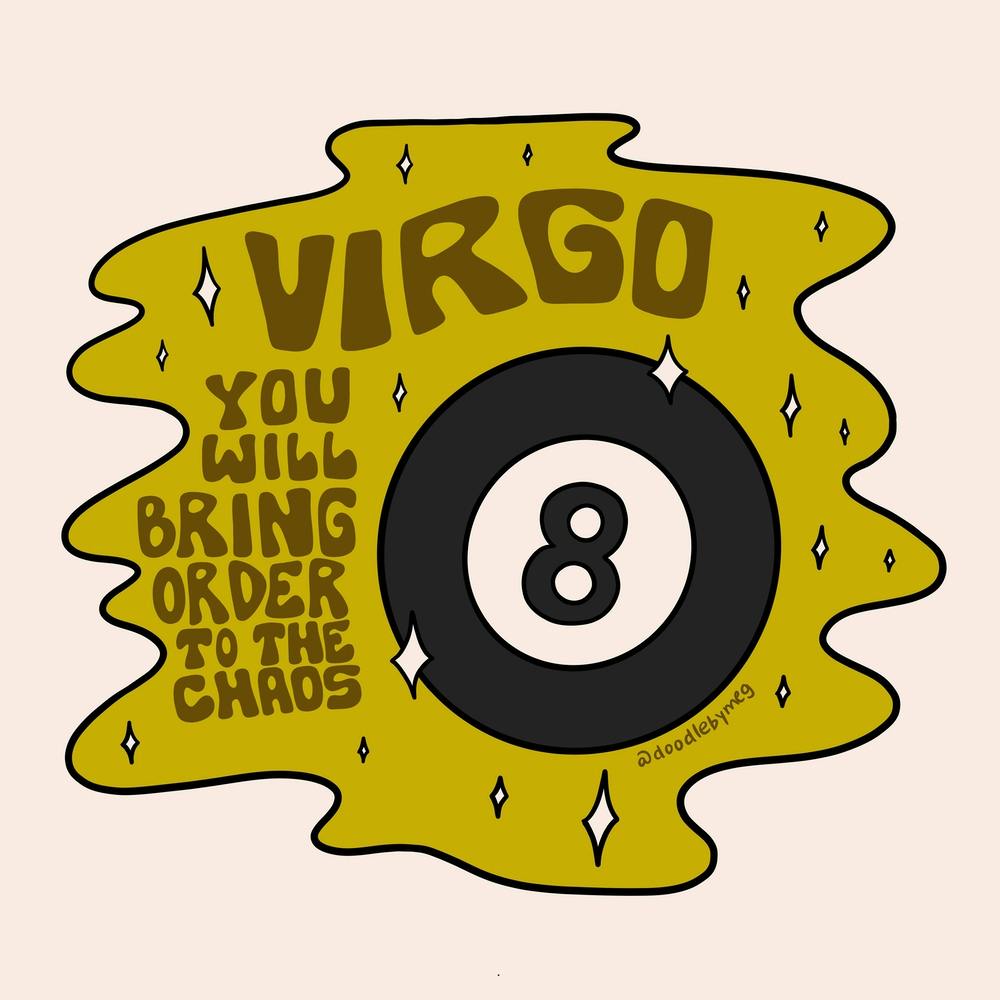 Virgo Magic 8 Ball