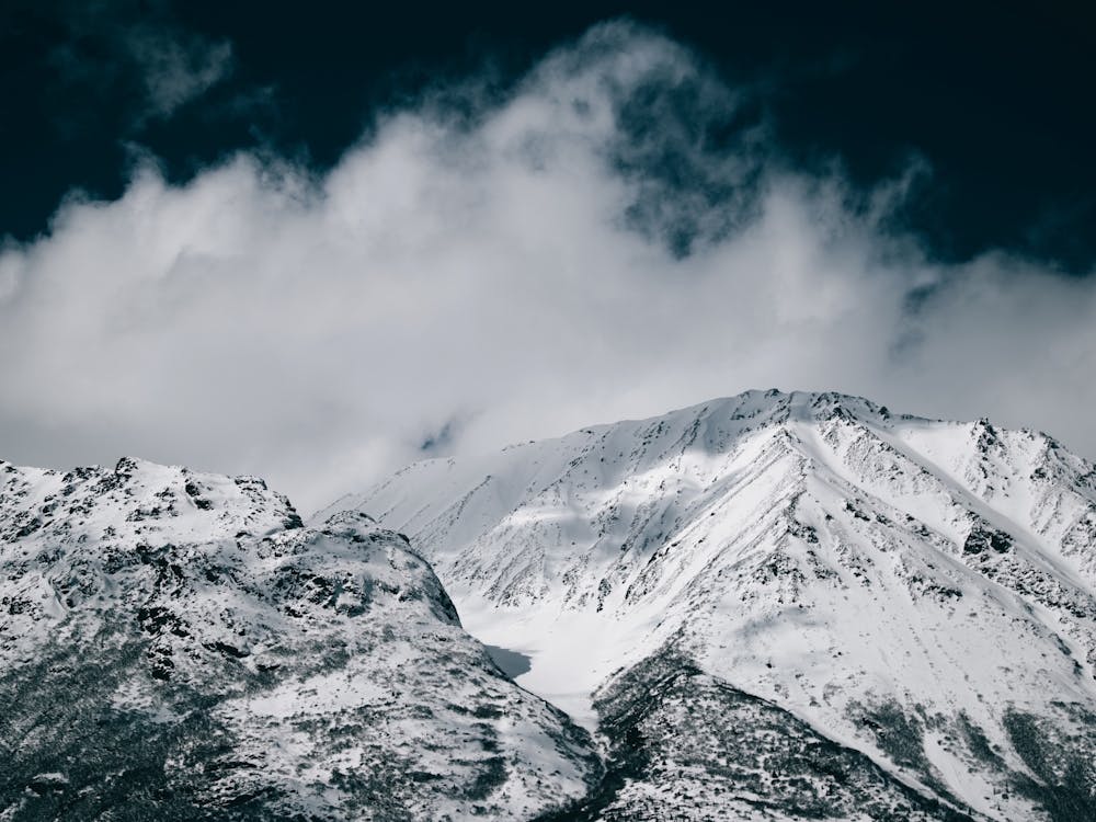 Winter Mountain Landscape