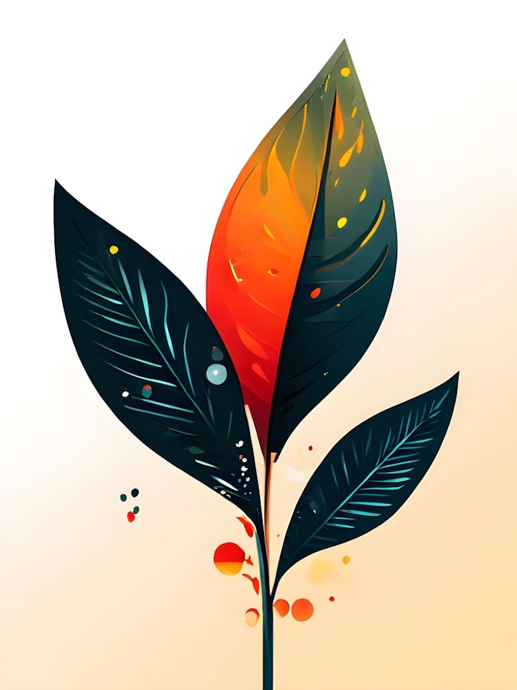 Abstract Leaf