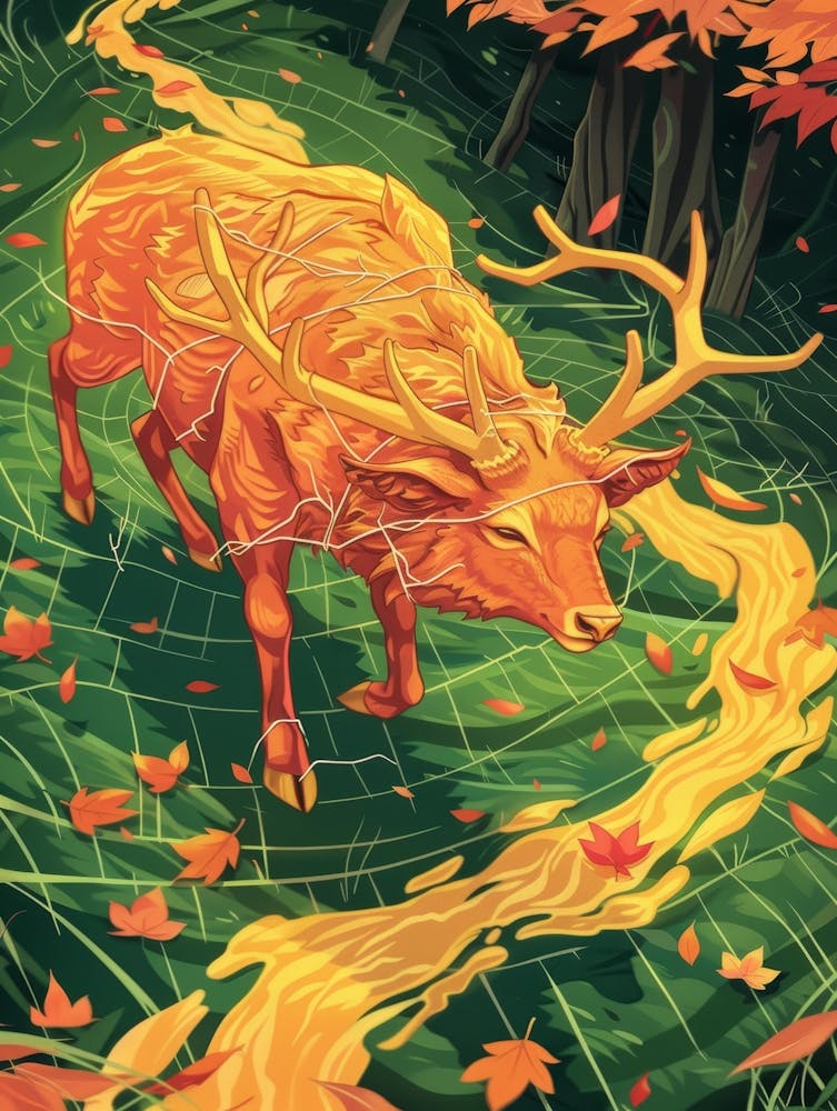 Deer In The Forest 25