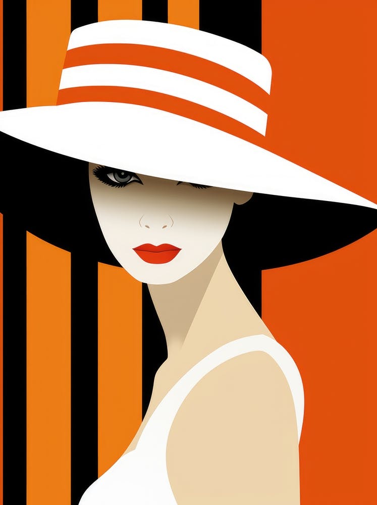 Woman In A Hat 35