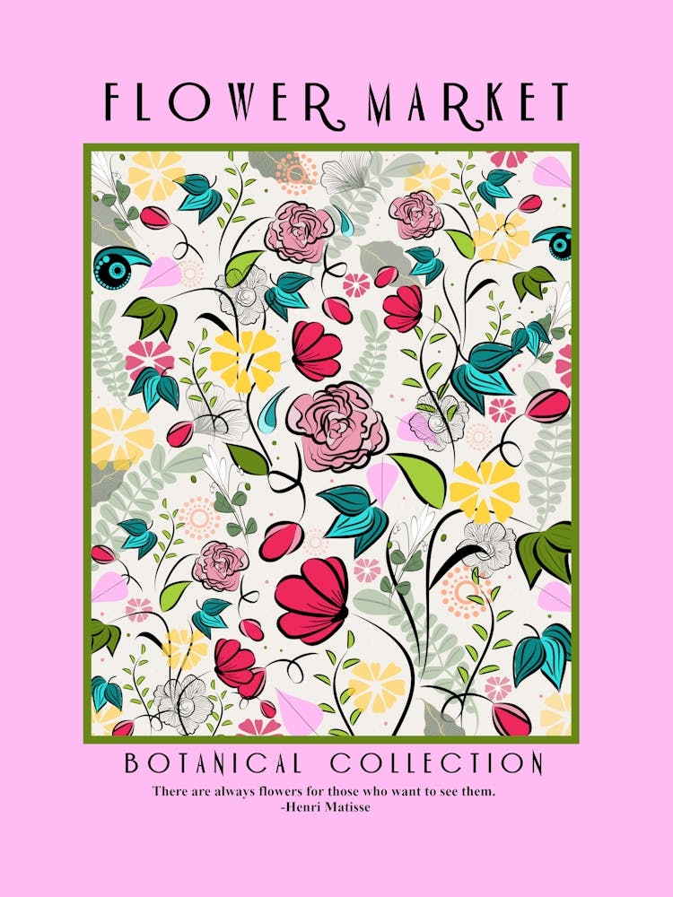 Flower Market Botanical Collection