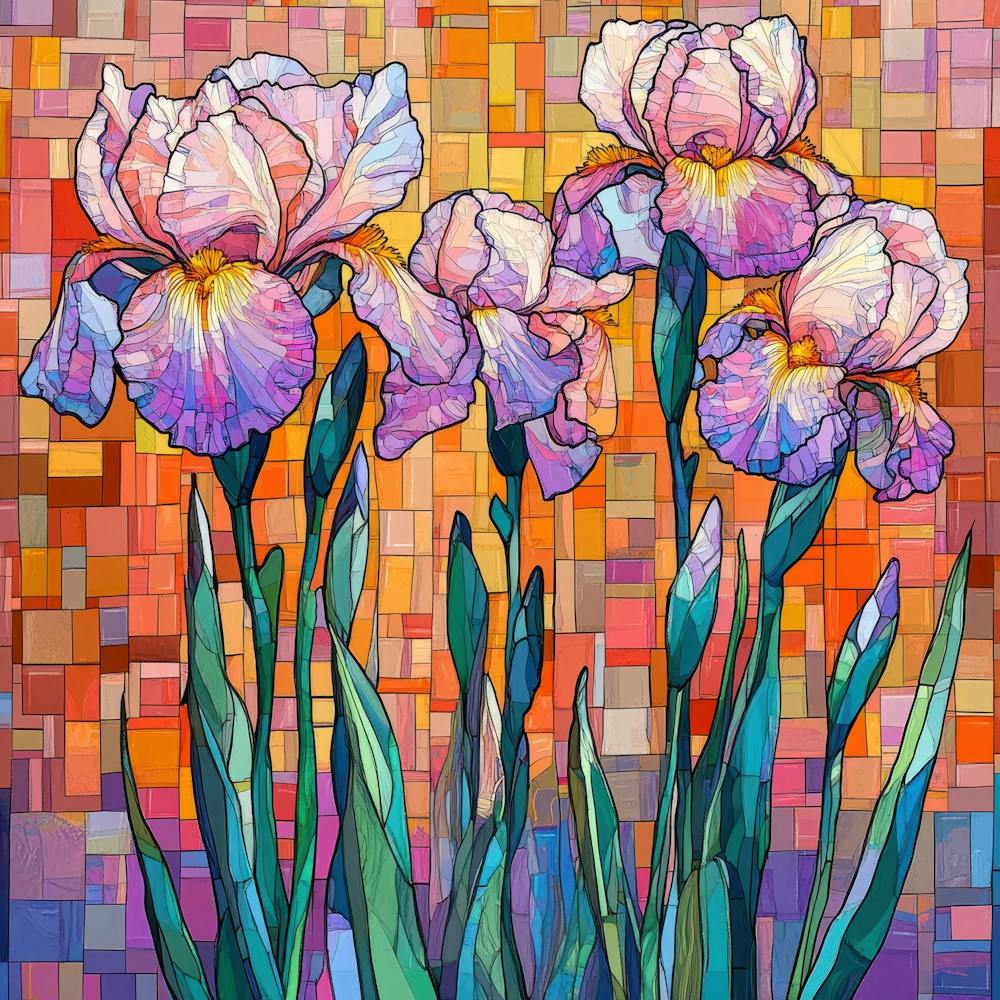 Iris Painting 6