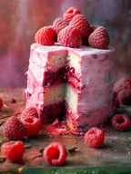 Raspberry Cake sweet food