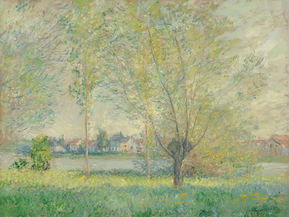 The Willows (1880), Claude Monet