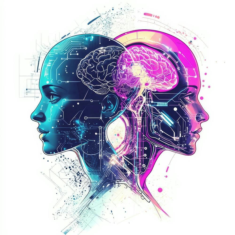 Portrait Of A Woman And A Man