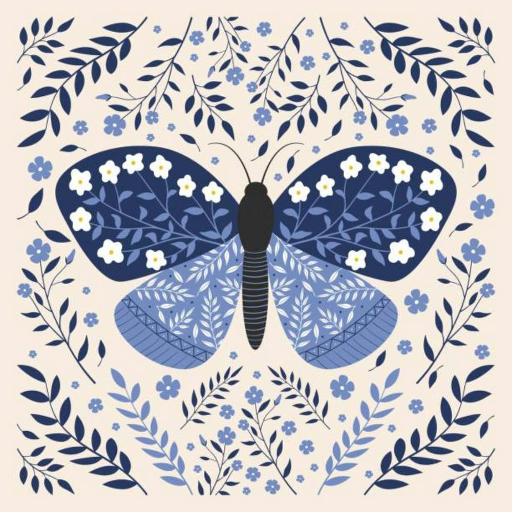 Blue Butterfly 1