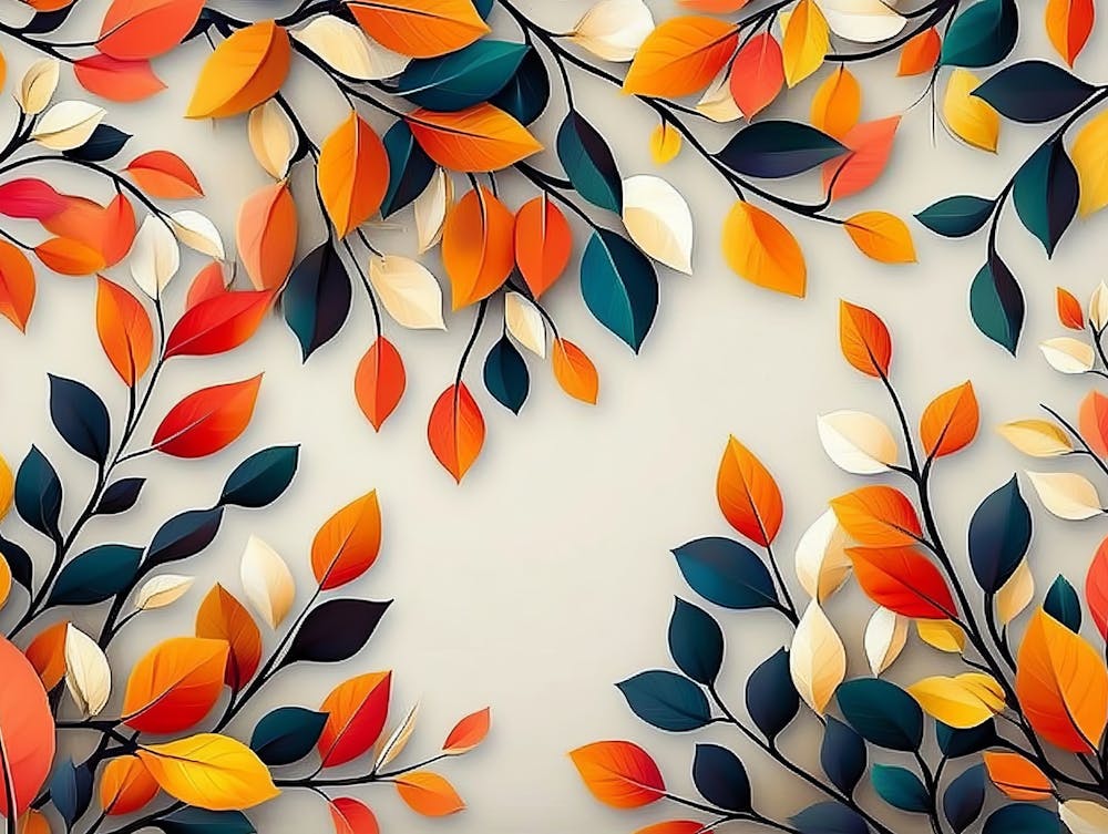 Autumn Leaves Background 3