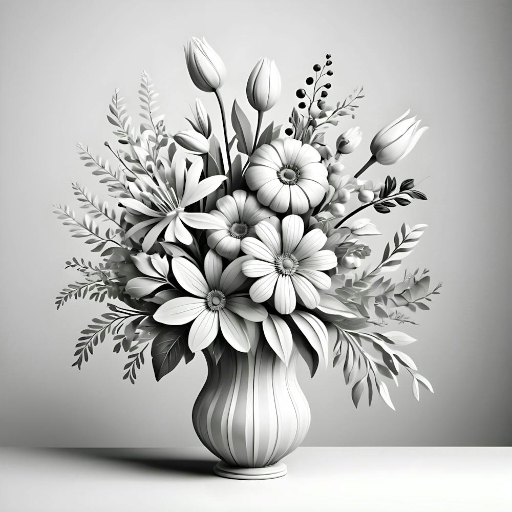 Flowers In A Vase 86