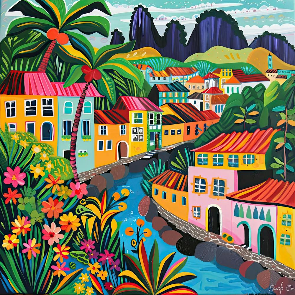 Kids Travel Illustration Rio 3