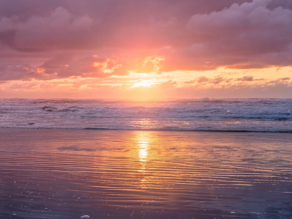 Sunset in California