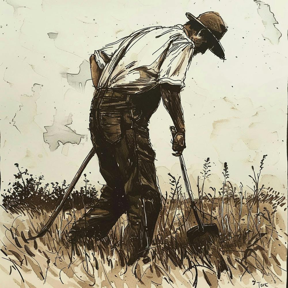 Farmer In The Field