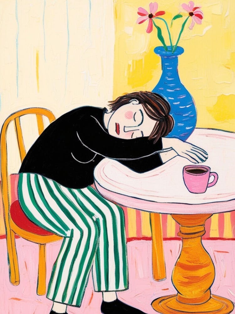 Sleepy Woman