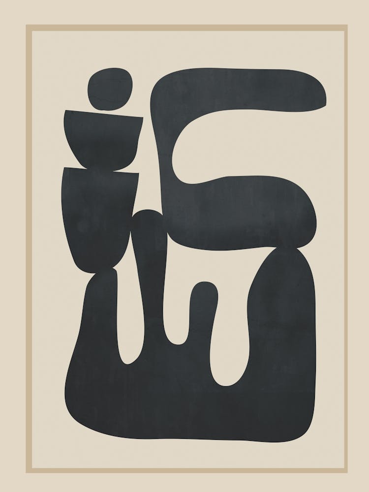 Modern Abstract Minimal Shapes 34