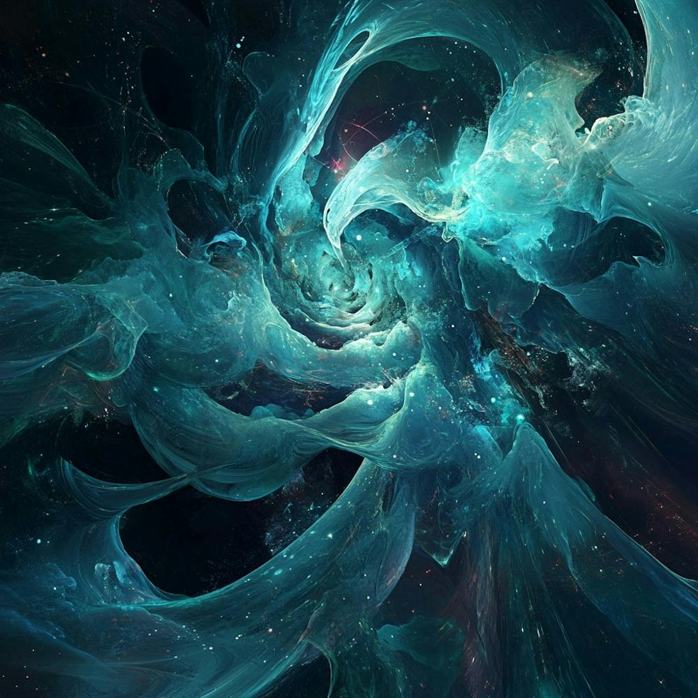 Nébuleuse Bleue de Galaxie