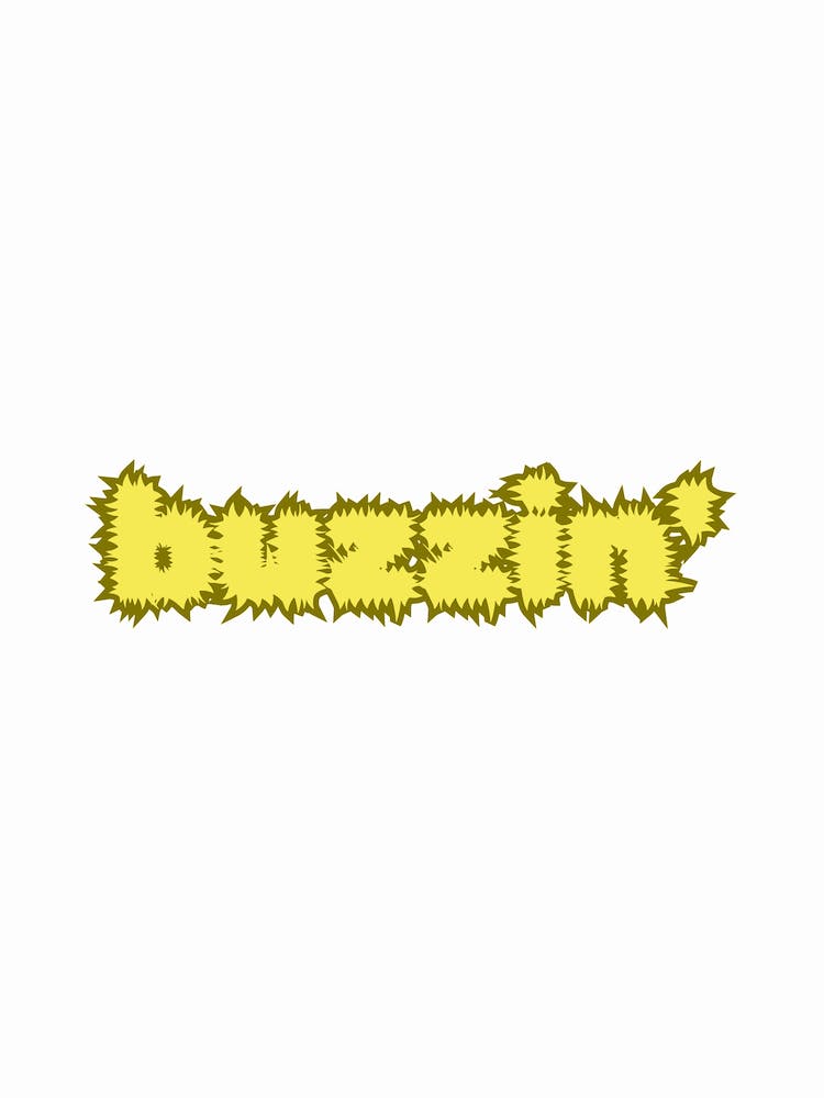 Buzzin' Bright Typography