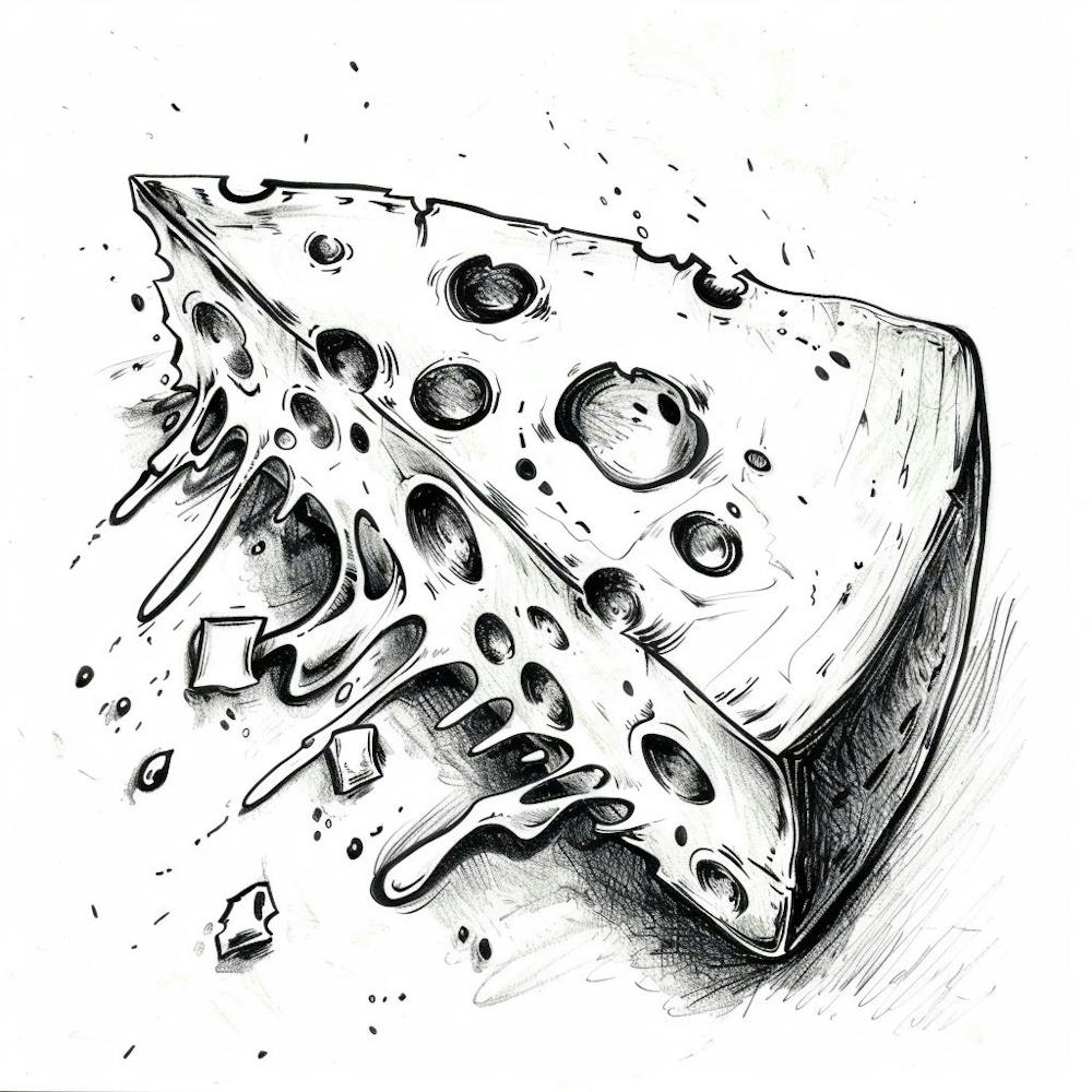 Cheese Drawing