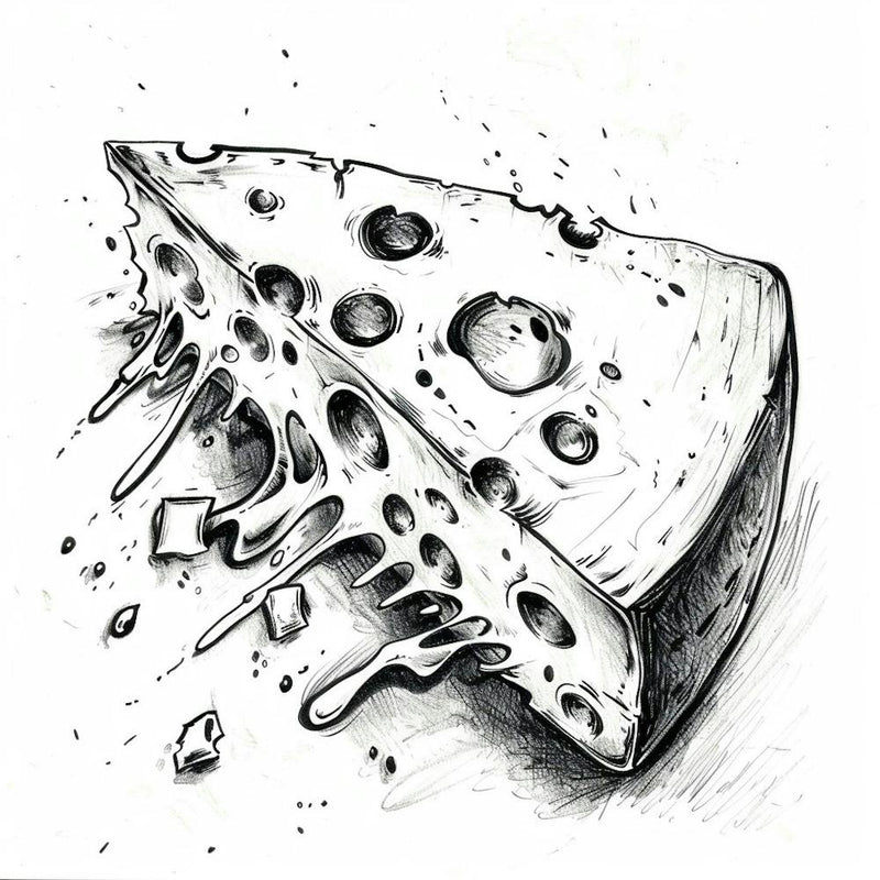 Cheese Drawing