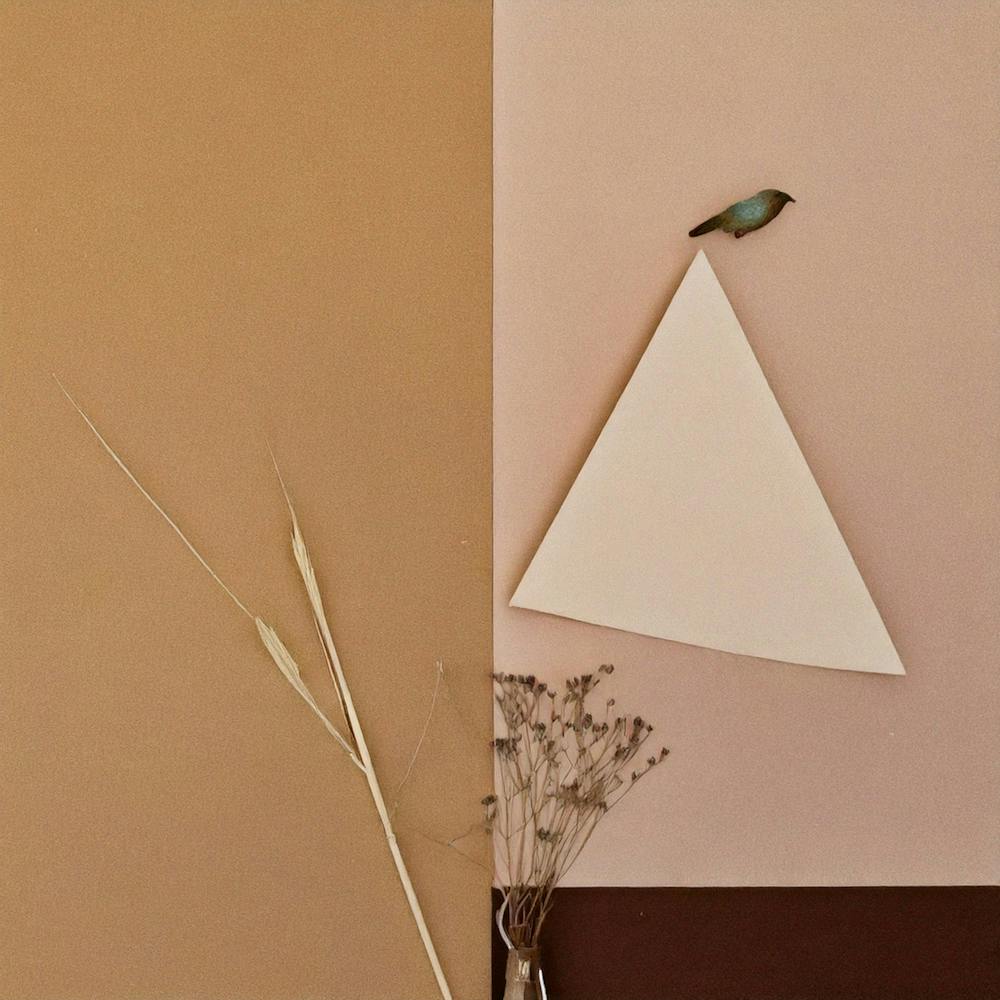 Oiseau Dans Un Vase