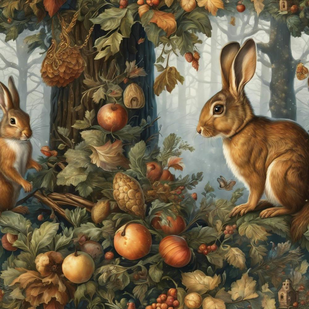 Autumn Rabbits