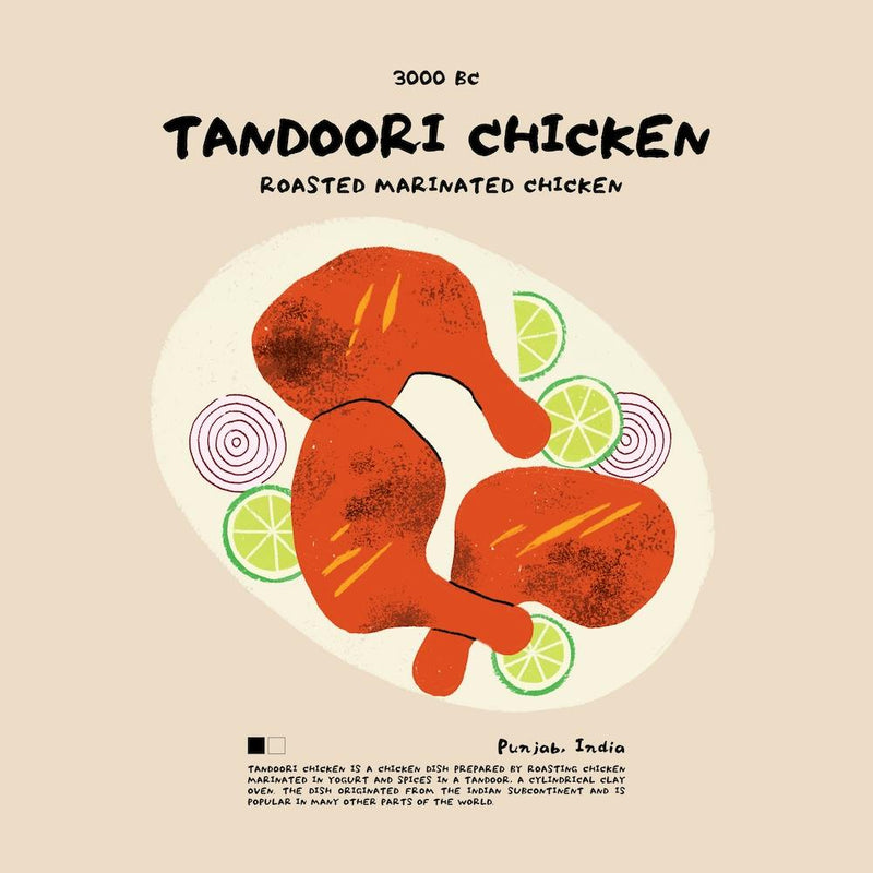 Tandoori Chicken Square