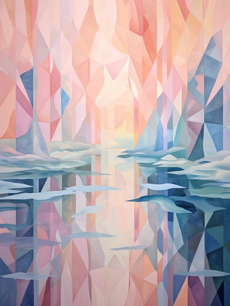 Water Geometric Abstract 1