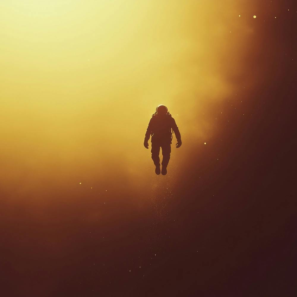 Astronaut In Space 1